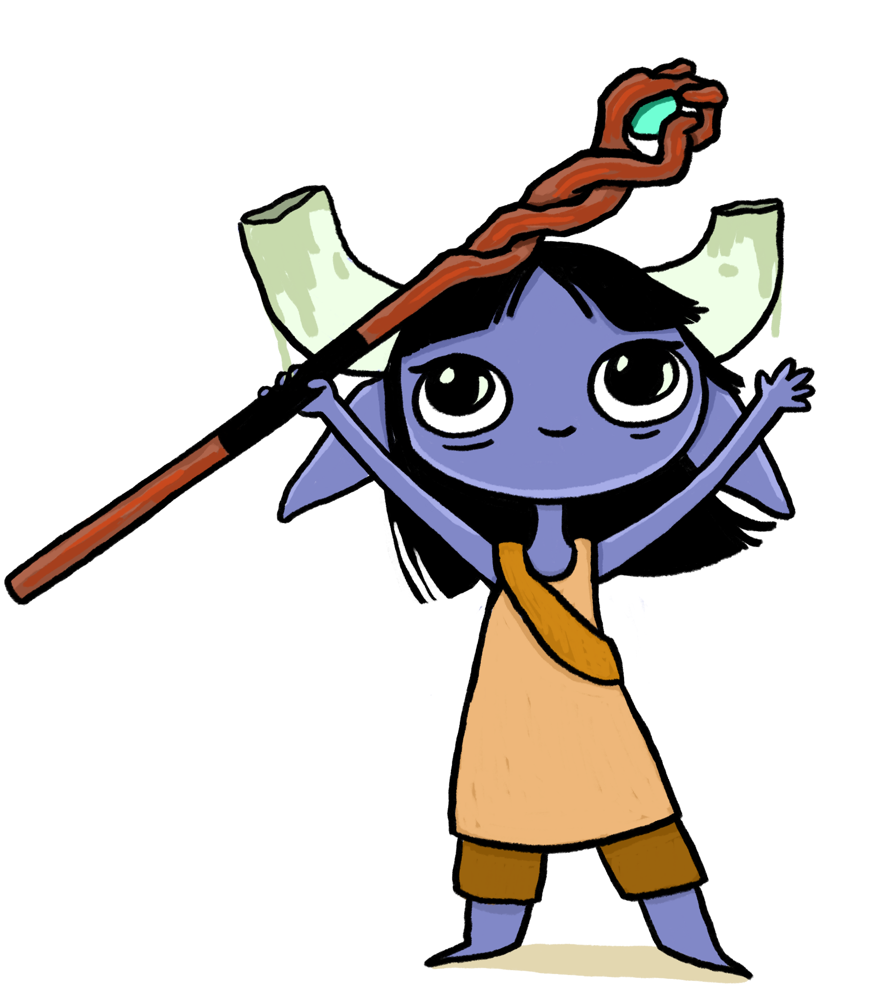 broken horns girl
